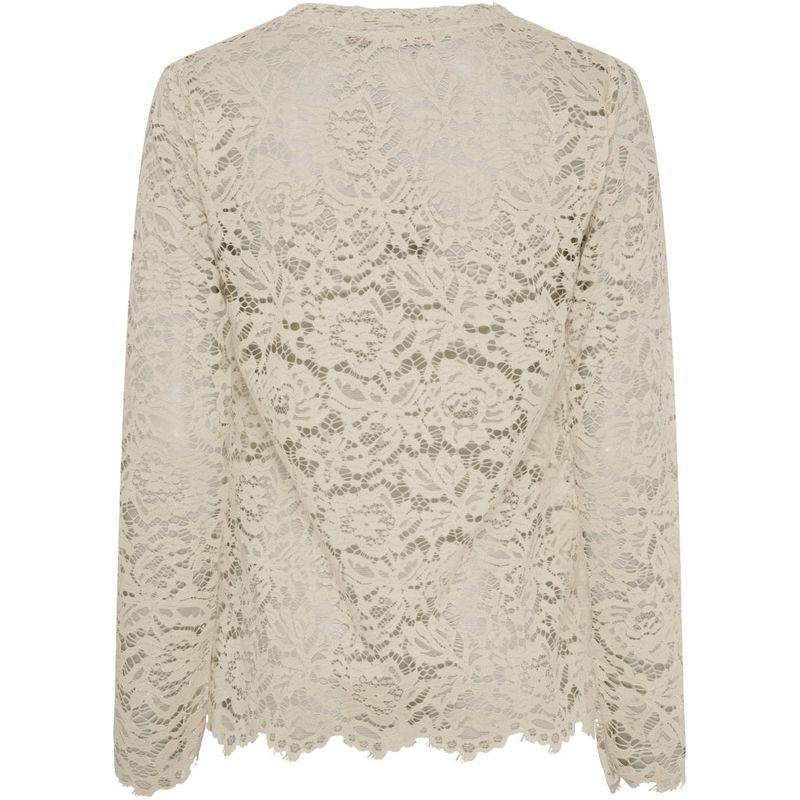 Mdc Milley LS Tee, beige