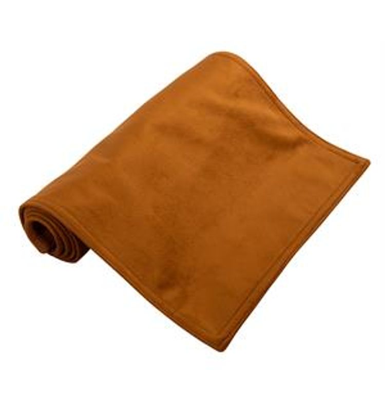 Løper velur skinnlook kamel, 30 x100 cm