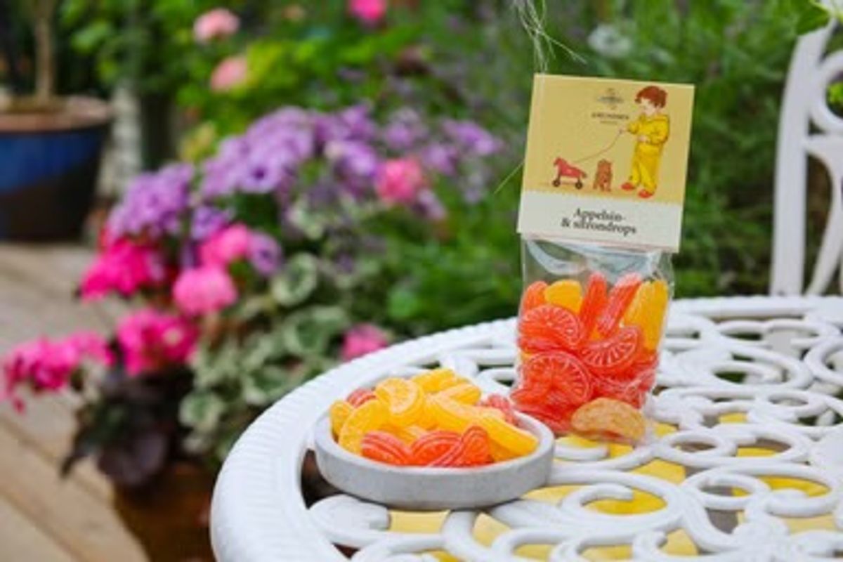 Appelsin og sitrondrops