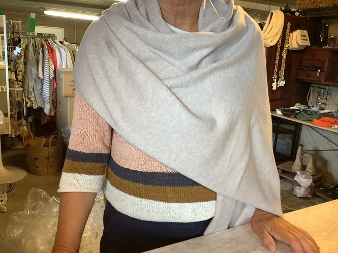 Hovedbilde Skjerf camel melange
