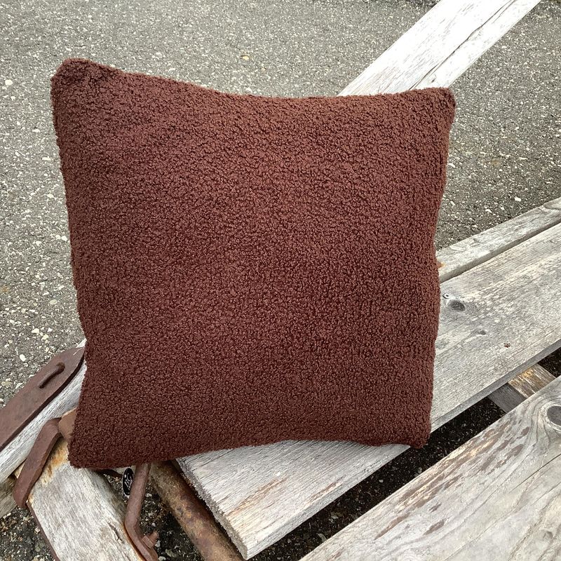 Putetrekk teddy brun