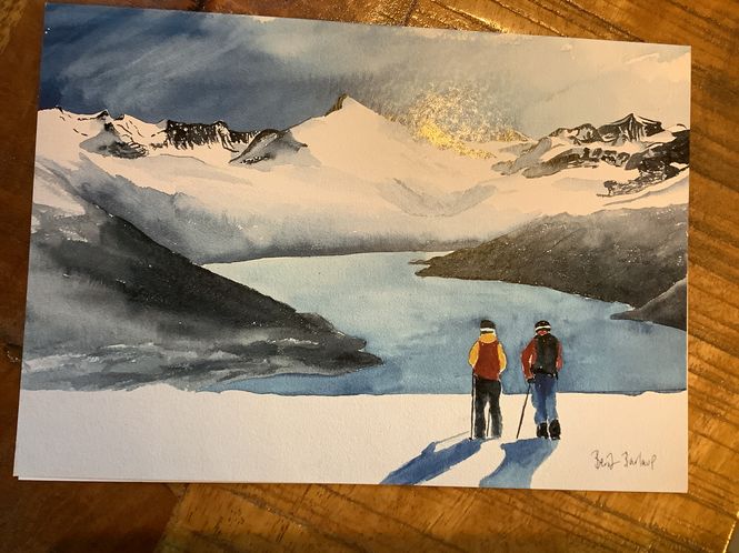 Hovedbilde Kort A5 , Eresfjorden med utsikt mot Skjorta