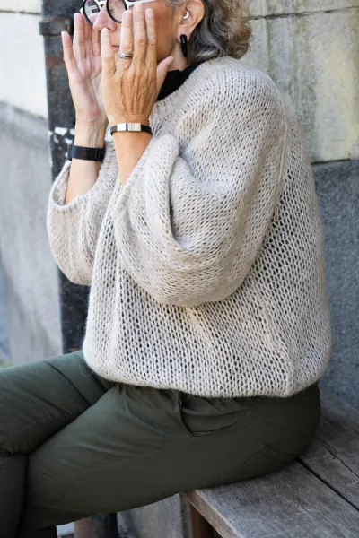 Hovedbilde Le dune sweater, off white